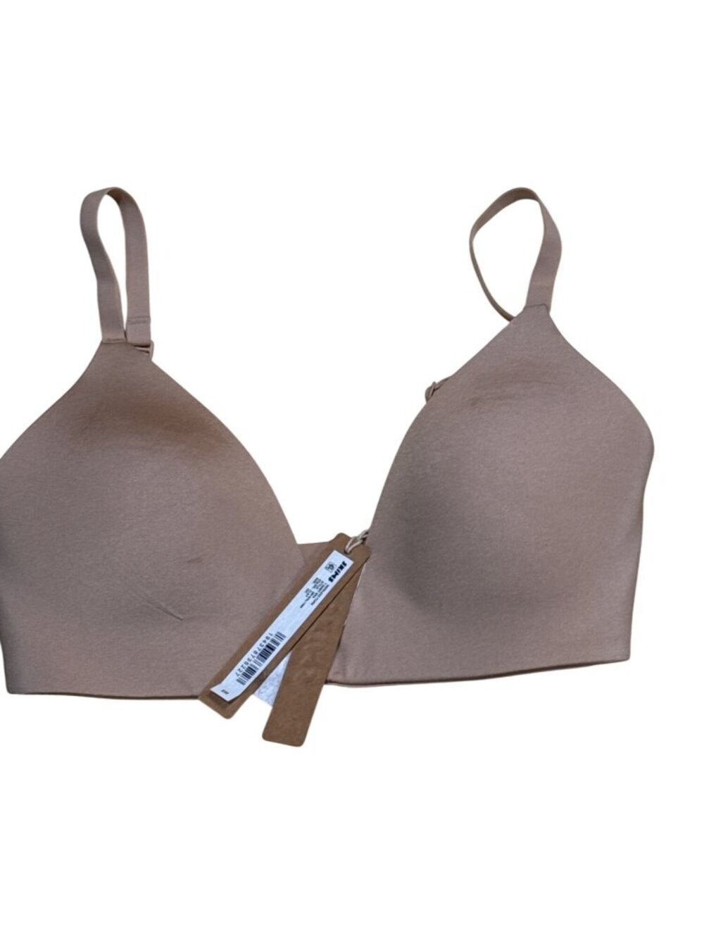 NWT Skims Wireless Foam T Shirt Bra 32C Clay Beige MSRP $50